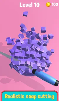 Soap Cutting 3D - Oddly Satisfying Slicing Game Screen Shot 12