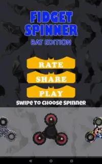 Fidget Spinner - The Fidget app Spinner Bat Pro Screen Shot 7