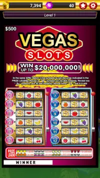 Rasca Loteria - Vegas Screen Shot 2