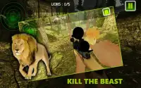 शेर शिकार के मौसम 3 डी Screen Shot 0