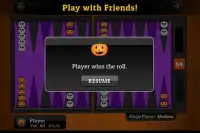 Halloween Backgammon Screen Shot 1