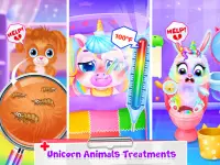 Unicorn Princess Doctor - Save Jungle Pet Animals Screen Shot 3