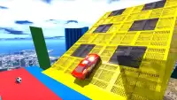Superheroes Hill Dash Car Stunt: Cheeky Drift Game Screen Shot 3