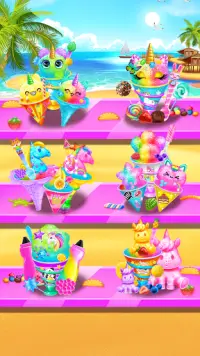 Rainbow Frozen Snowcone Maker - Glitter Desserts Screen Shot 5