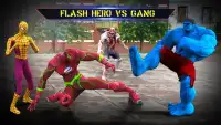 Flash Superhero Games - Super Light Crime City 3D Screen Shot 4