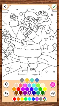 Coloriages de Noël Screen Shot 8