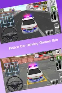 ألعاب الشرطة لقيادة السيارات Screen Shot 1