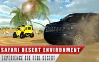 砂漠のレース-オフロードジープスタントレーサーシミュレータ Screen Shot 1