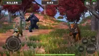 Lion Vs Gorilla : Animal Family Simulator Game Screen Shot 4