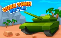 Craft Cube Tank Battle 3D Wars Screen Shot 0