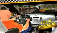 शहर टैक्सी चालक: पीला टैक्सी पागल गाड़ी ड्राइव Screen Shot 10