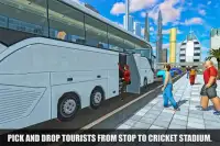 cricket huấn luyện viên xe buýt lái xe giả lập Screen Shot 5