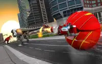 US Police Ball Robot Transform VS Wild Dino Attack Screen Shot 10