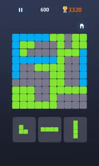 Drag the Block : Brain training game Block Puzzle Screen Shot 2