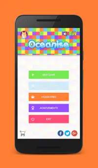 Oceanise - color flood game Screen Shot 2