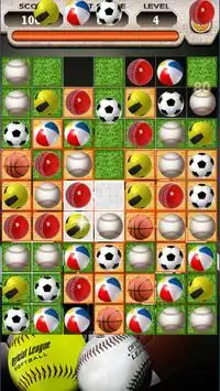 Juegos de pelota Partido gratuito 3 Jewel Star 201 Screen Shot 7