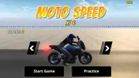 Moto Speed The Motorcycle Game Screen Shot 1