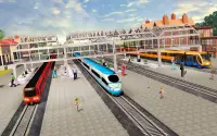 Indian Train City Pro Driving : Train Game Screen Shot 10
