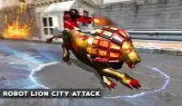 Ultimate Wild Lion Robot: Car Robot Transform Game Screen Shot 20