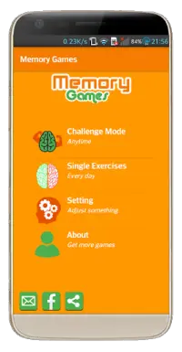 Memory gioco - Giochi cervello Screen Shot 0
