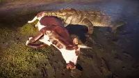 CrocoRealm: Wild Crocodile Sim Screen Shot 1