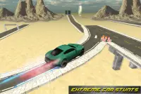 Amazing Car Crash Stunts : Impossible Tracks Screen Shot 4