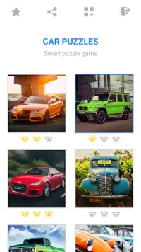 Jigsaw Car Puzzles: Free Smart Mosaic Games Screen Shot 0