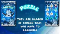 Frozen Puzzles Slide Screen Shot 1