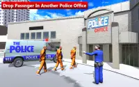 Police Van Driving - New Police Bus Simulator Game Screen Shot 1