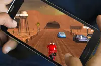 Patrol Moto Battle Rider Screen Shot 2