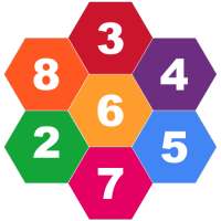 jeux hexagonaux: puzzles de nombres hexagonaux