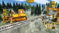 Indian Train Track Construcción: Juegos de Tren Screen Shot 8
