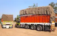 Indian cargo truck driver sim Screen Shot 2