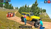 Offroad Jeep Driving Adventure Free Screen Shot 4