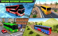 Modern City Coach Bus Simulator: Bus Driving Games Screen Shot 3