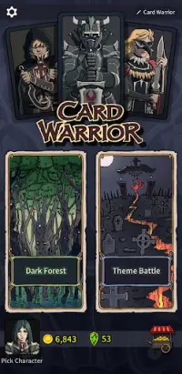 Card Warrior: Deck Building RP Screen Shot 0