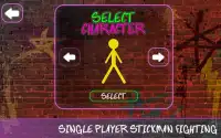 Stickman Street Fighting Battle-Real Epic Warriors Screen Shot 0
