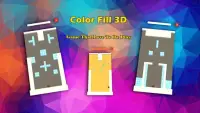 color fill 3d - tablero para colorear Screen Shot 0