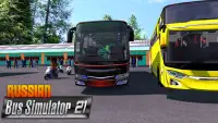 permainan mengemudi bus - simulator bus rusia Screen Shot 0