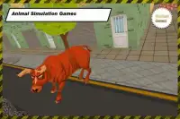 Angry Attack Bull Game 3D Screen Shot 12