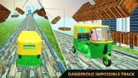 Auto Rickshaw Impossible Stunt Screen Shot 2