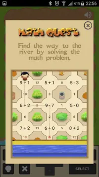 Math Quest Screen Shot 1