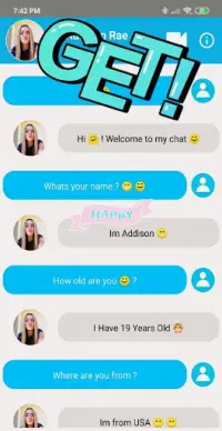 call from 📞 addison rae 📱 call video   chat Screen Shot 3