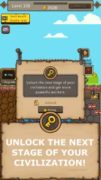 Fantasy Idle Castle - Clicker Mining Builder! Screen Shot 22