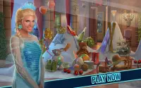 बर्फ की रानी छिपा वस्तुओं - परी कथा खेल Screen Shot 4