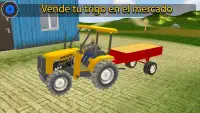 Tractor Agrícola Chofer: pueblo Simulador 2021 Screen Shot 7