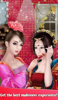 Chinese Girl Fashion Doll Dressup Screen Shot 2