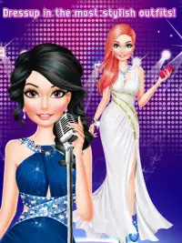 Superstar Dress Up, Makeover & Salon - Free Games Screen Shot 3