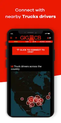 GIGACB: Truck Driver CB Radio, GPS Screen Shot 0