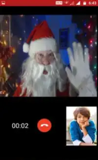 A Live Video Call From Santa Claus Screen Shot 2